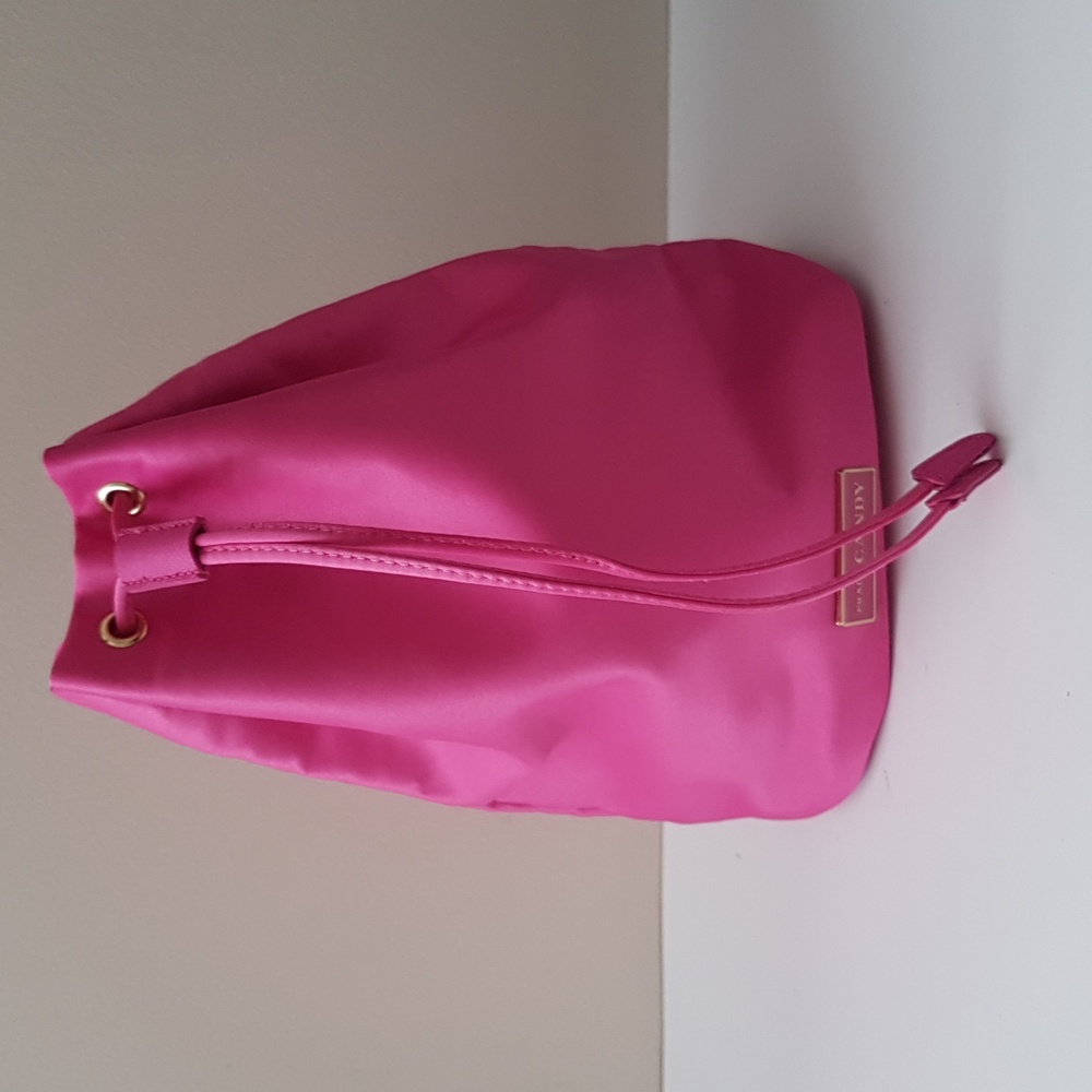 Prada Cand Pink Drawstring Women's Bag.